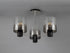 Brooks Semi Flush Light 3 Light